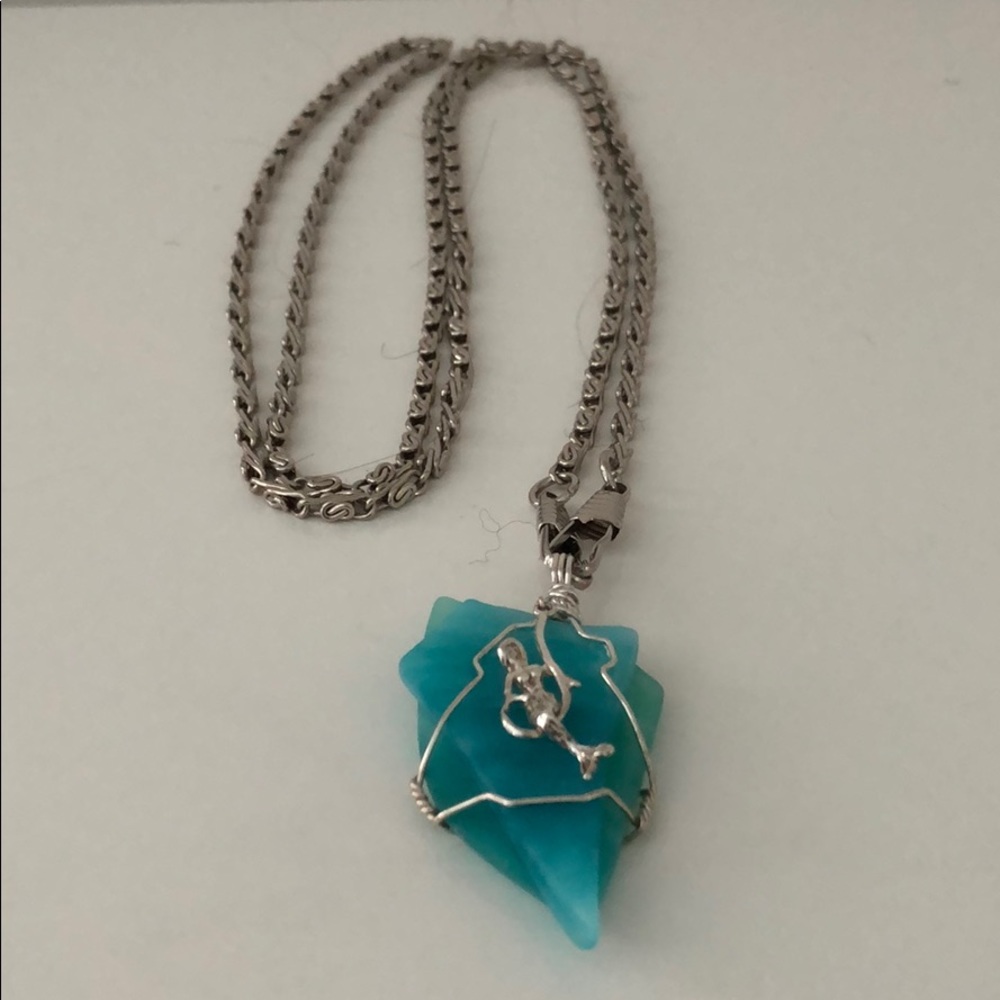 CUT AMAZONITE BLUE GEMSTONE SEMI PRECIOUS - Picture 5 of 8